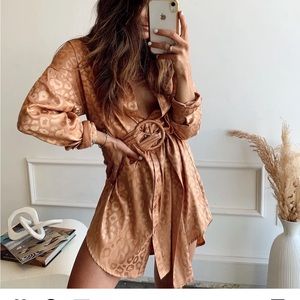 12th tribe leopard dress